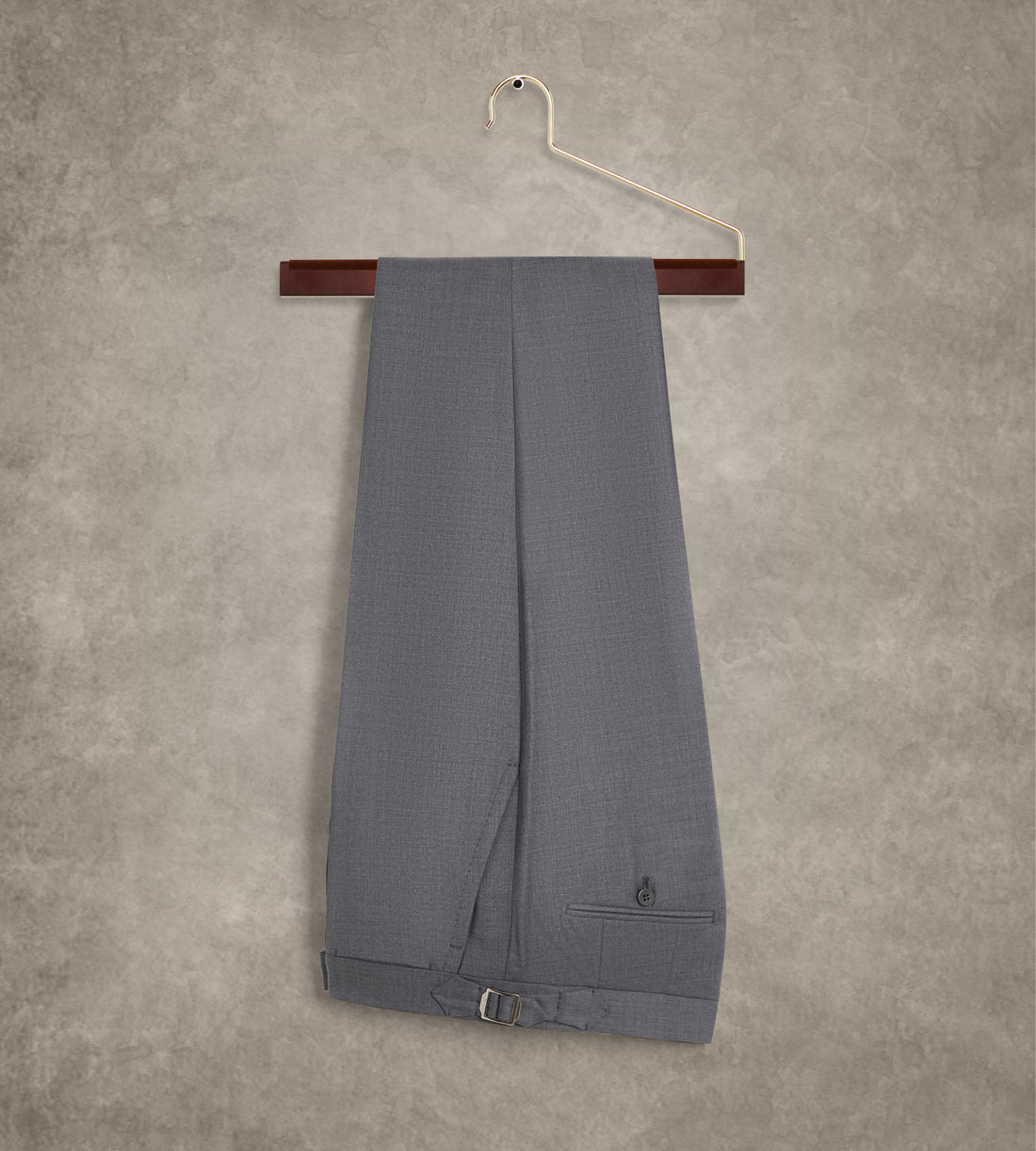 Pantalon gris en laine