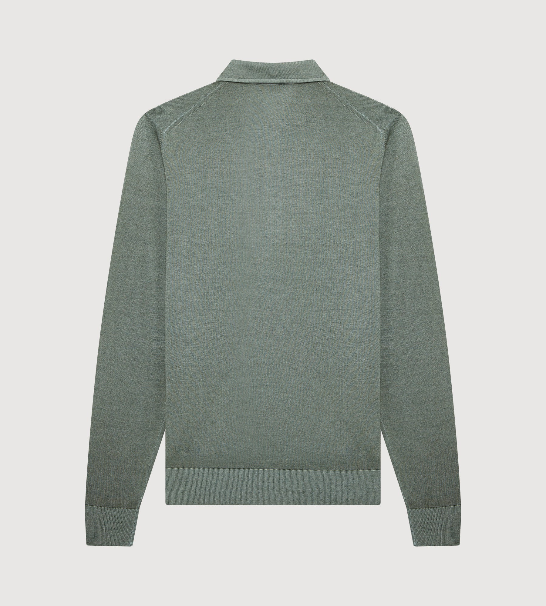 Polo vert en laine &amp; cachemire