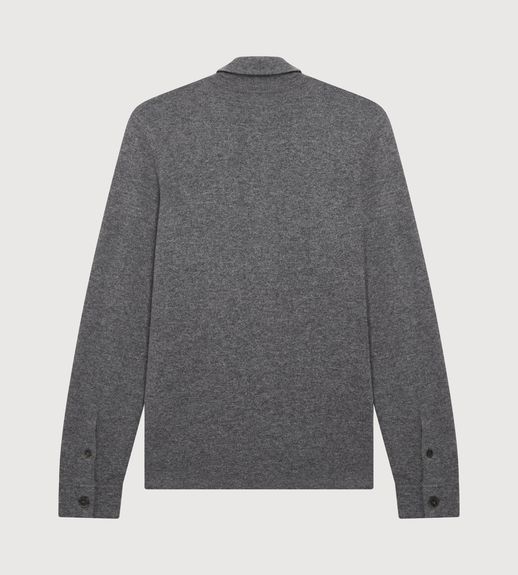 Surchemise grise en cachemire