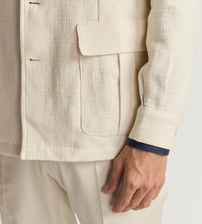 Veste Teba en coton et lin