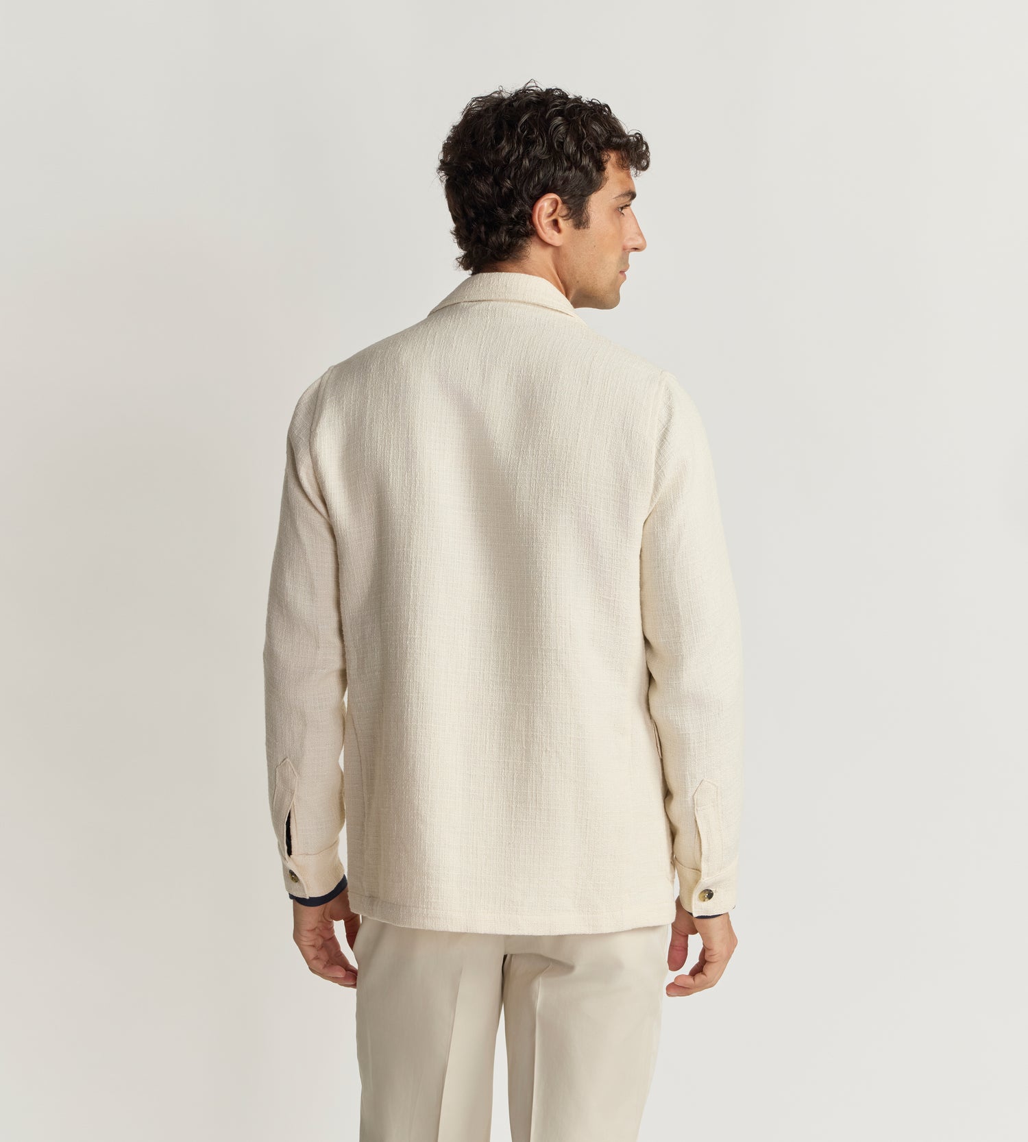 Veste Teba en coton et lin