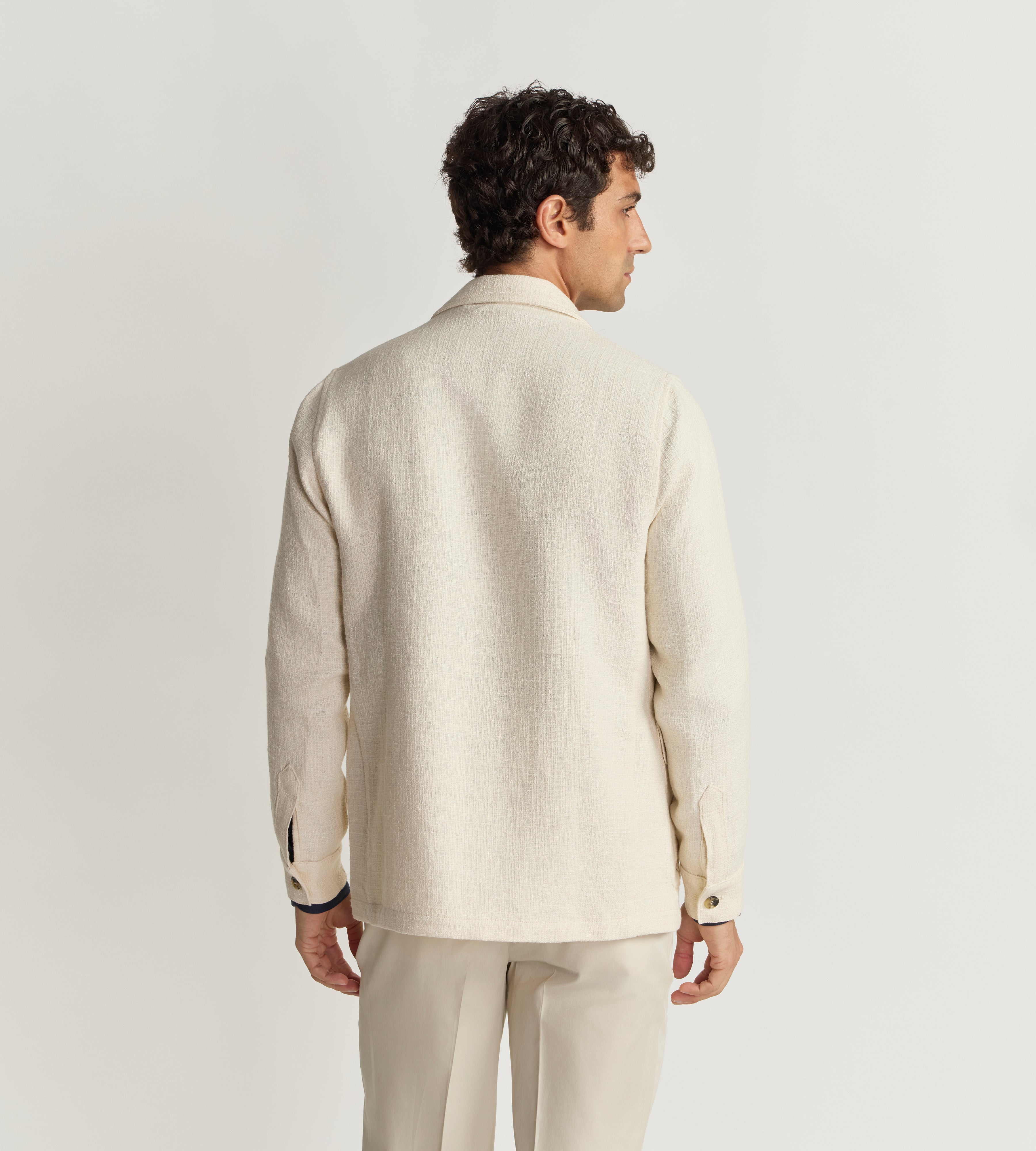 Veste Teba en coton et lin