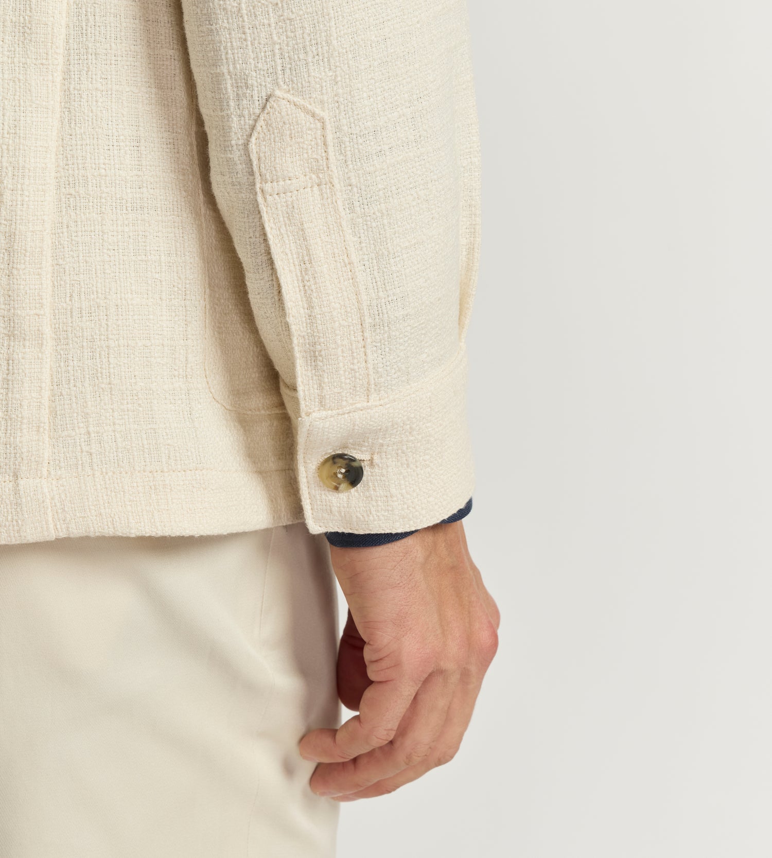 Veste Teba en coton et lin