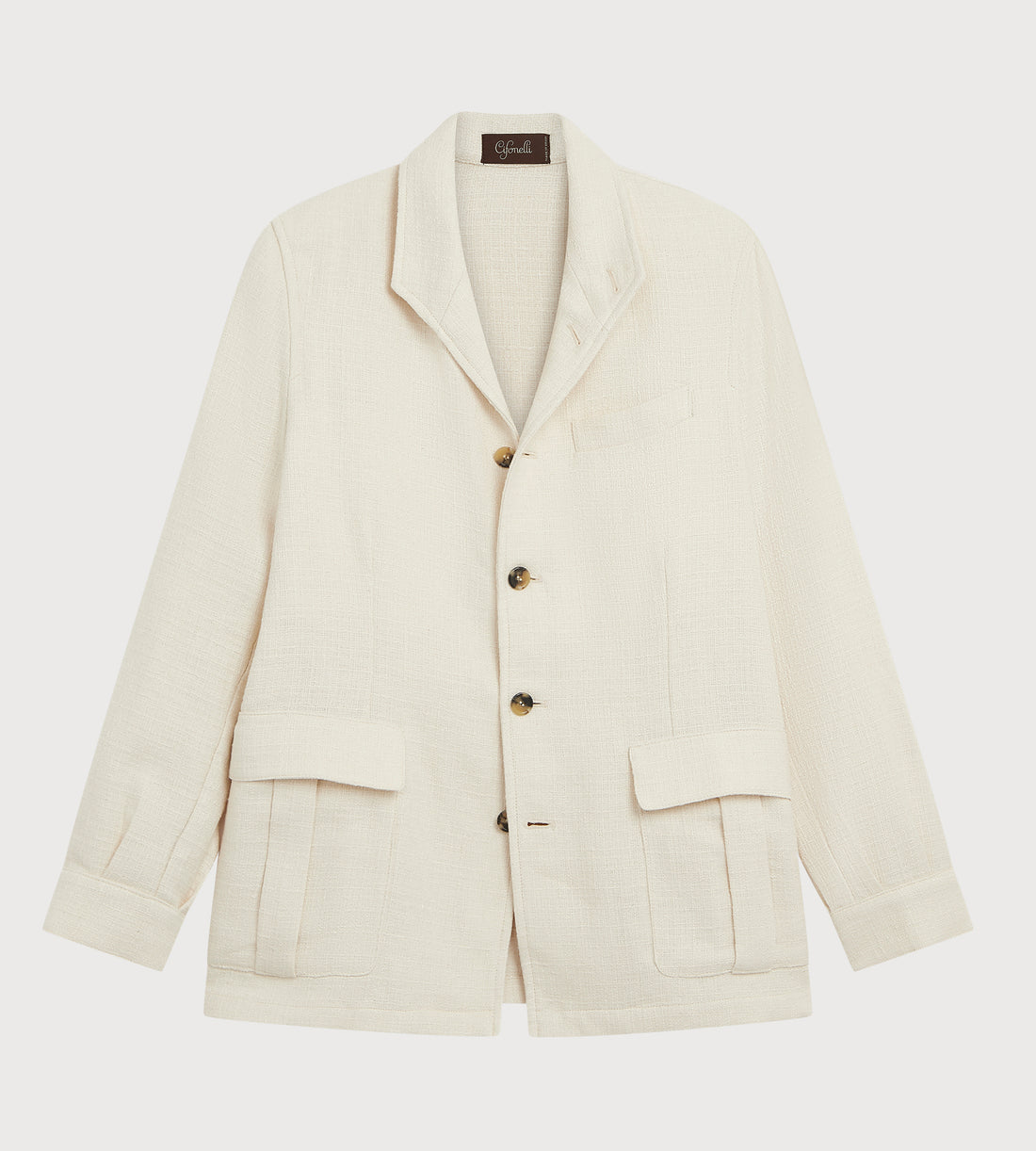 Veste Teba en coton et lin