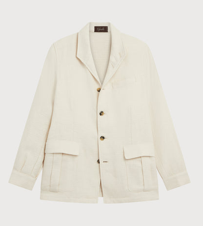 Veste Teba en coton et lin