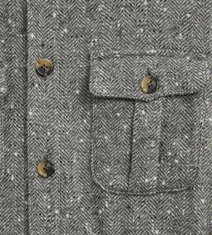Veste Teba safari en laine mélangée