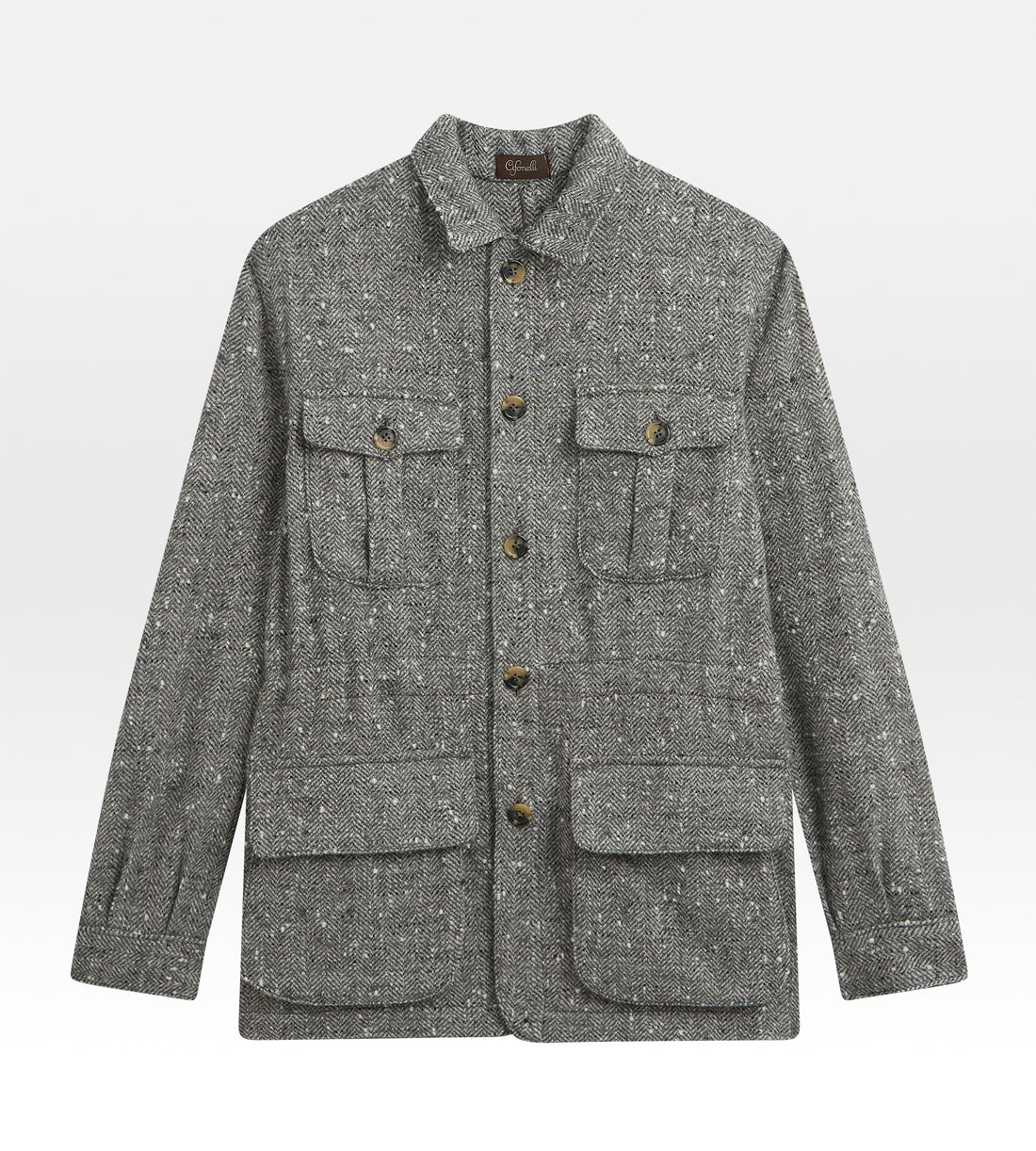 Veste Teba safari en laine mélangée
