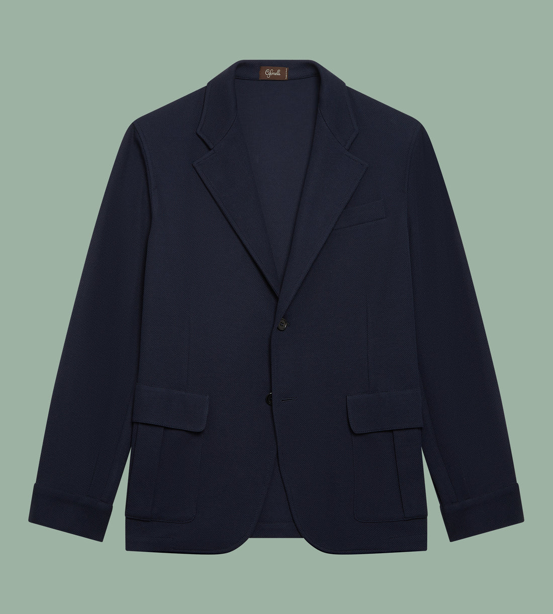 Teba Lorenzo bleu marine en coton