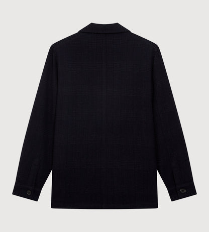 Teba safari en laine &amp; coton bleu marine