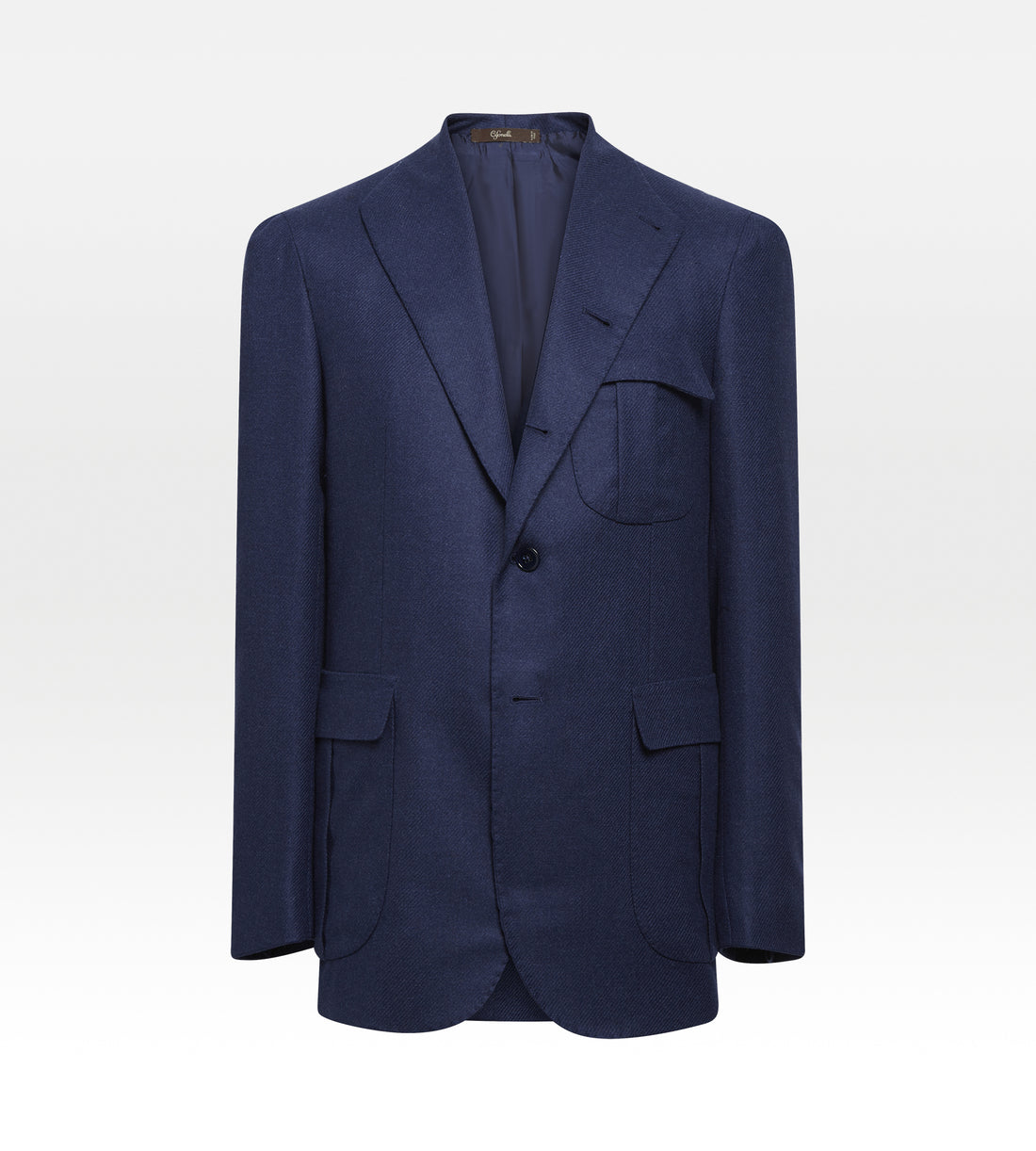 Veste Piémont bleue en laine