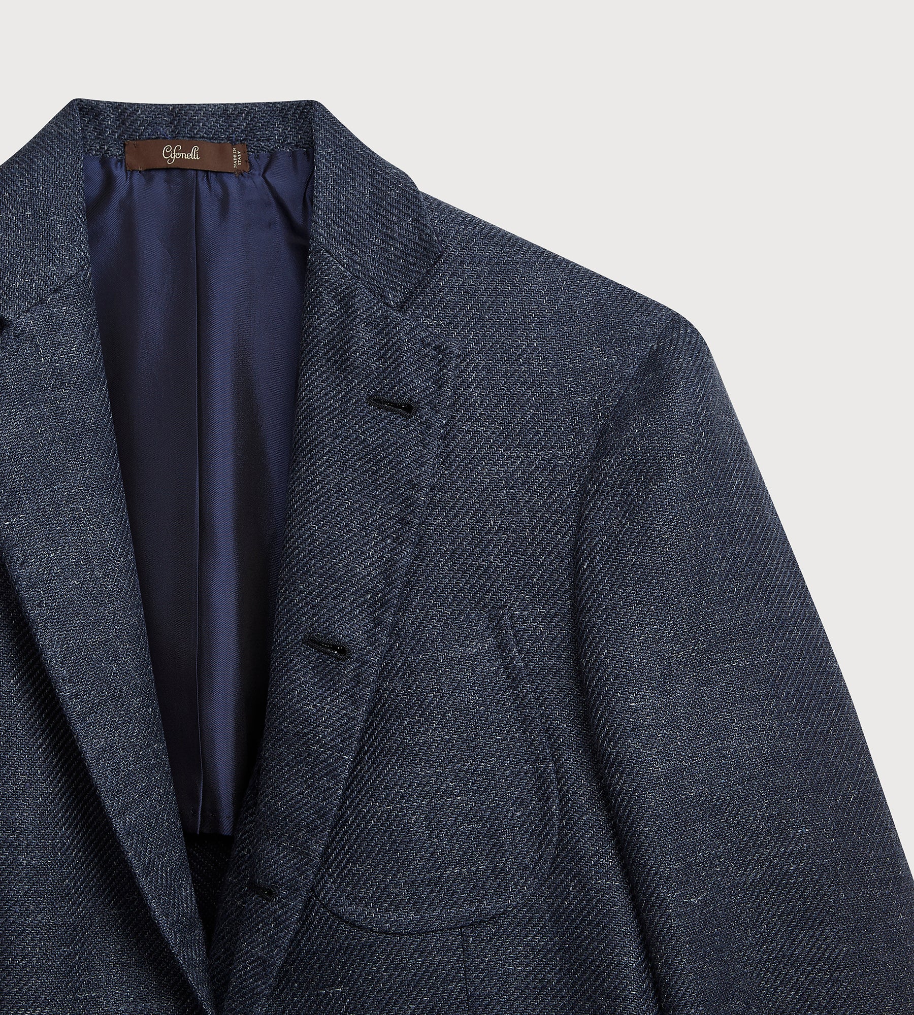 Veste Travel en lin et coton