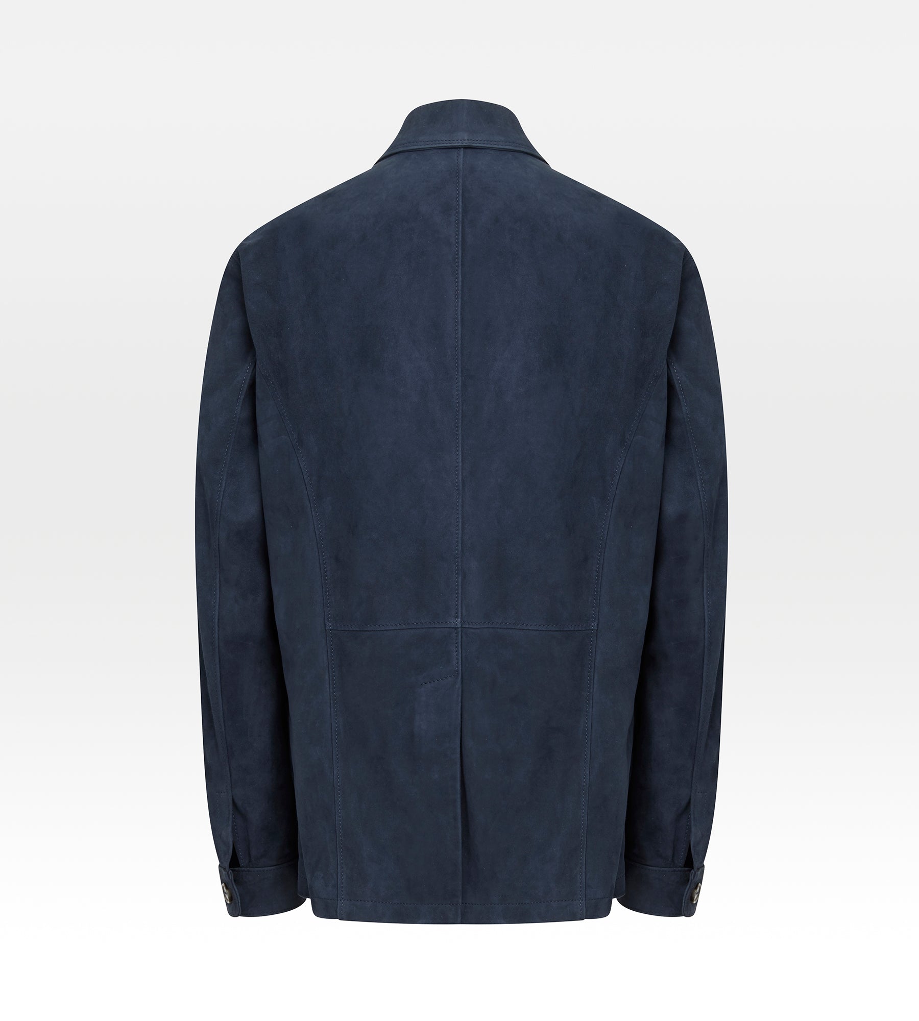 Veste en daim discount bleu