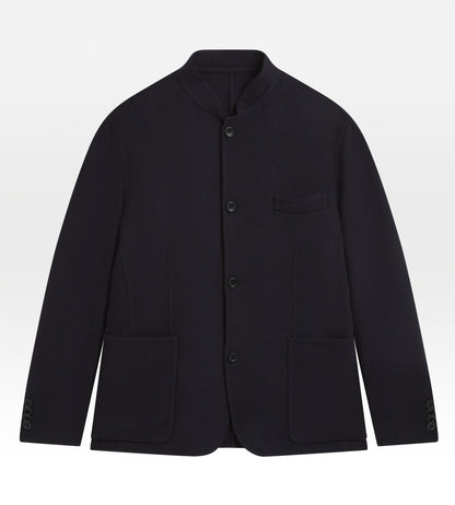 Veste en cachemire bleu nuit