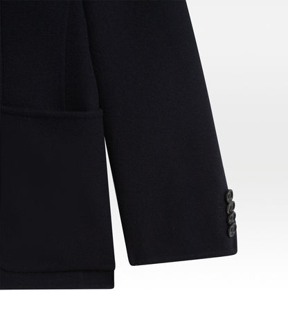 Veste en cachemire bleu nuit