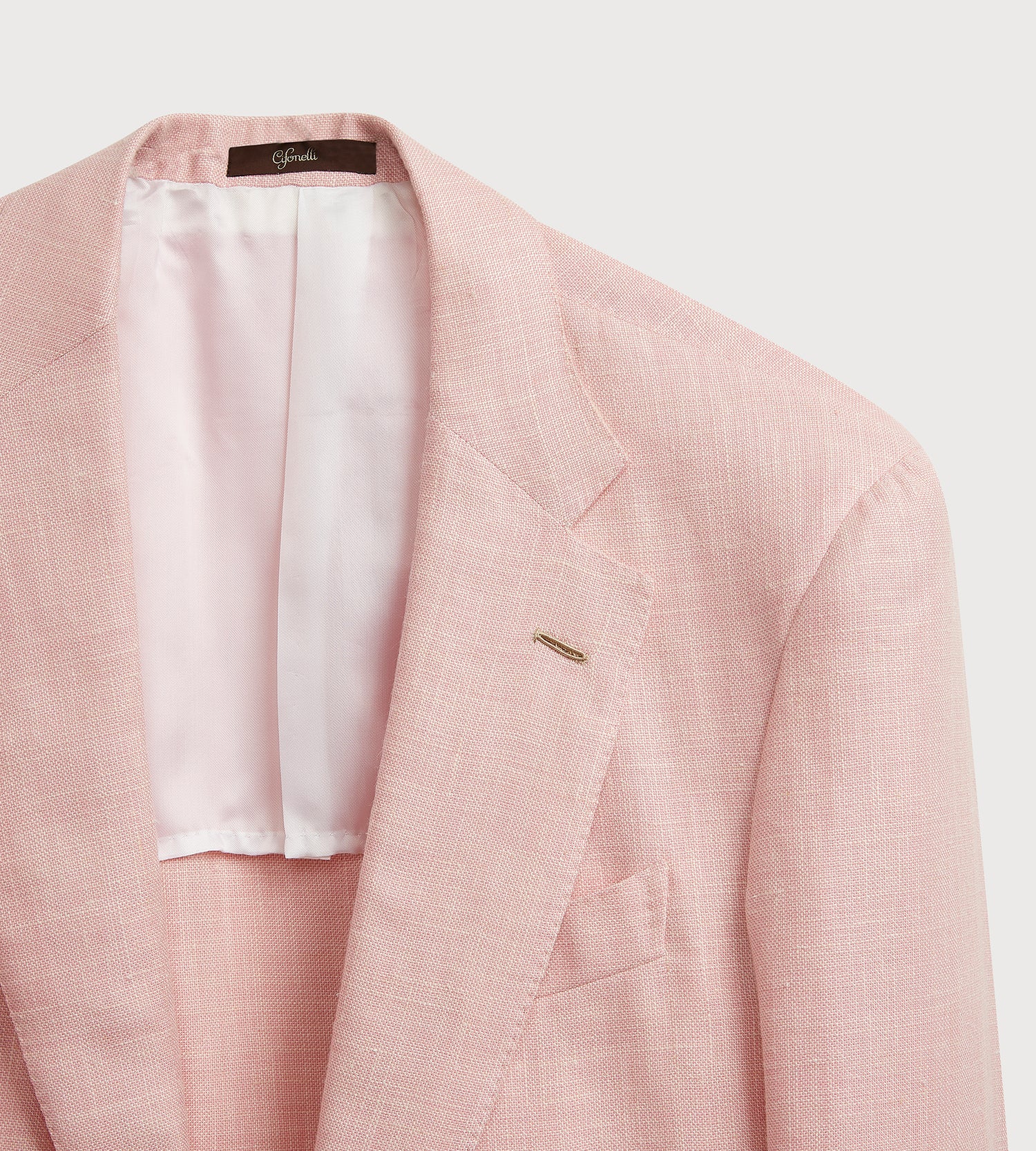 Veste en laine, soie et lin