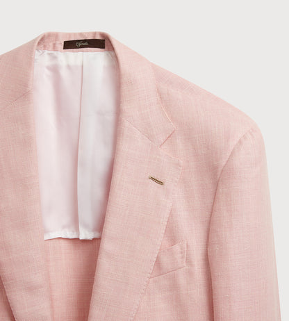 Veste en laine, soie et lin