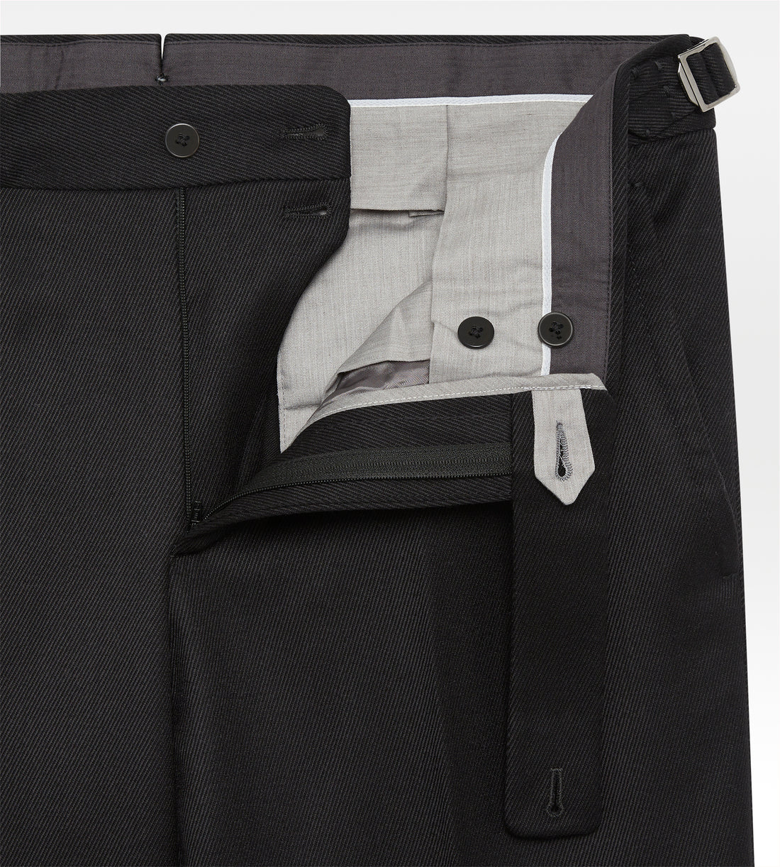 Pantalon en laine noir