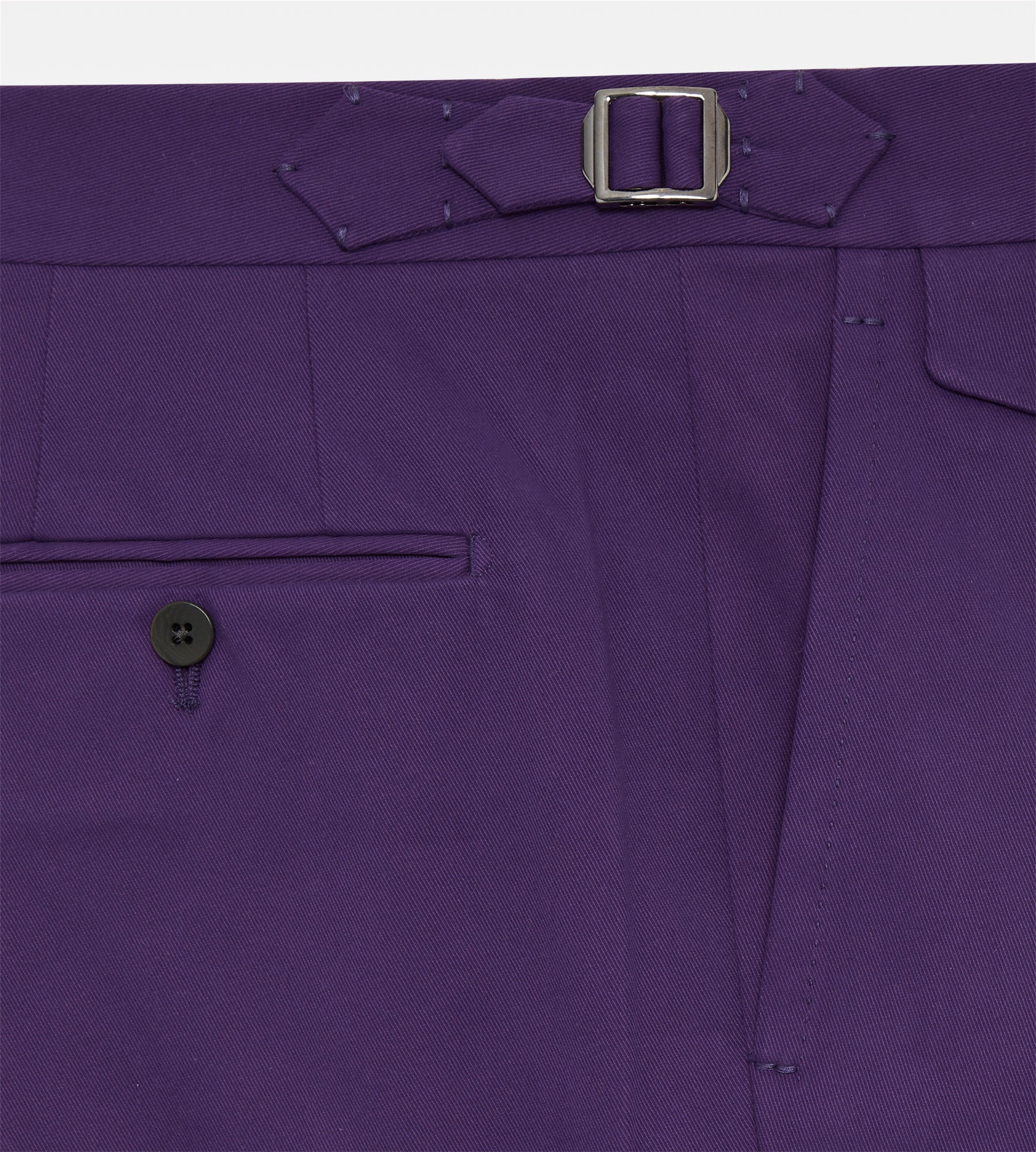 Pantalon en coton violet