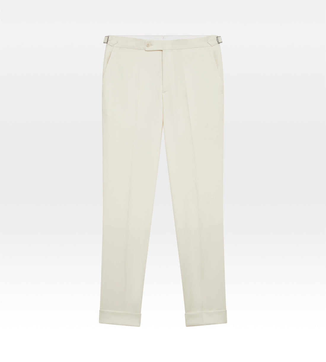 Pantalon crème en laine