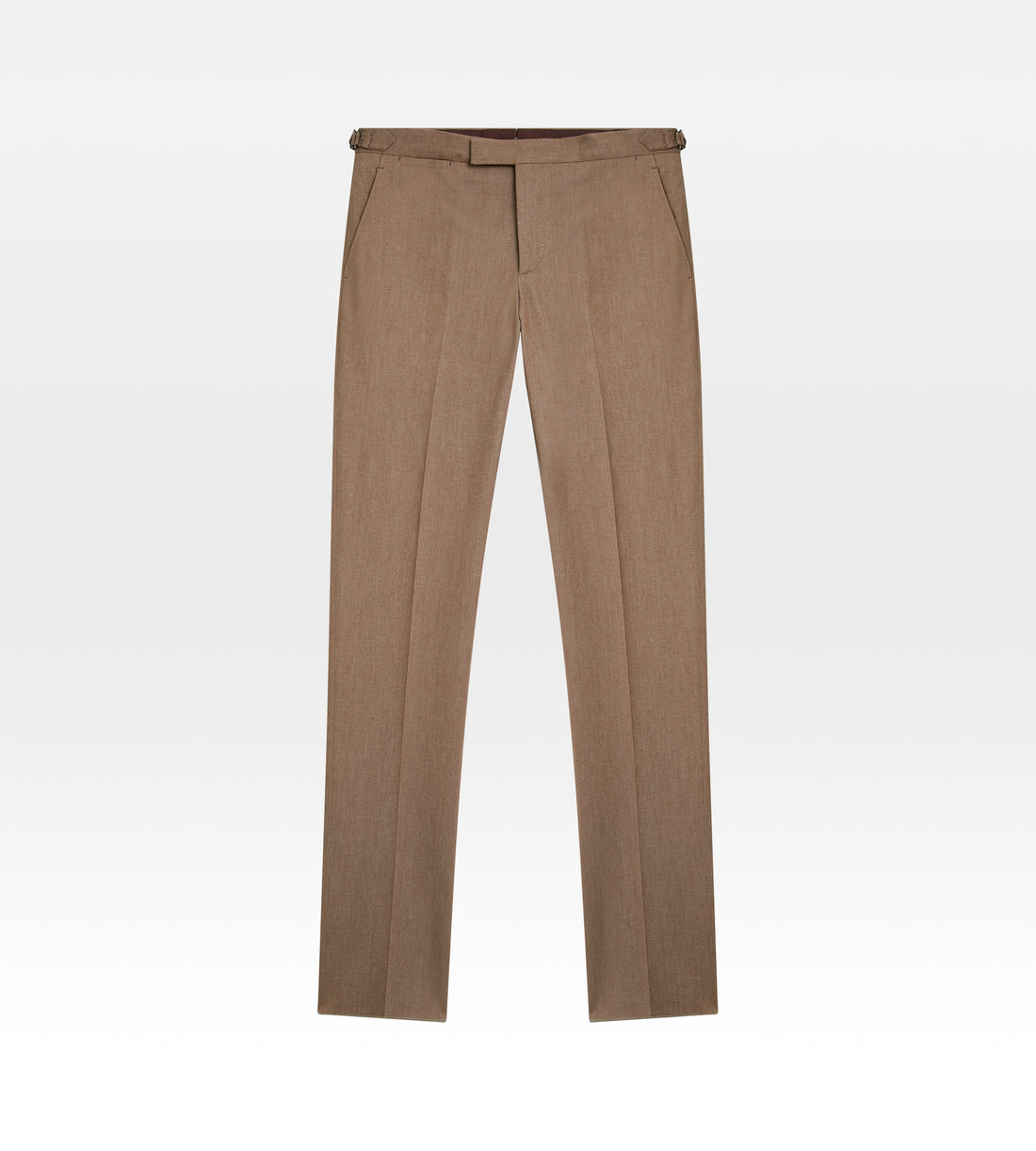 Pantalon en coton camel