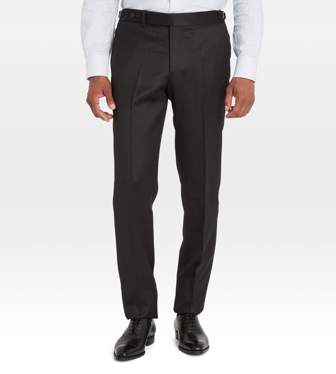 Pantalon en laine noir
