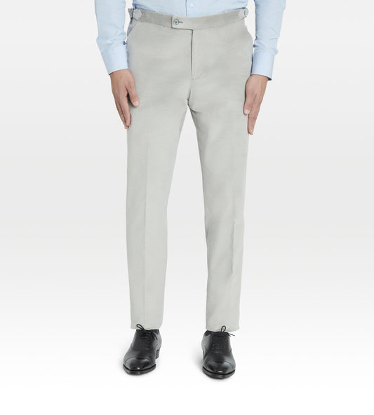 Pantalon en velours côtelé gris