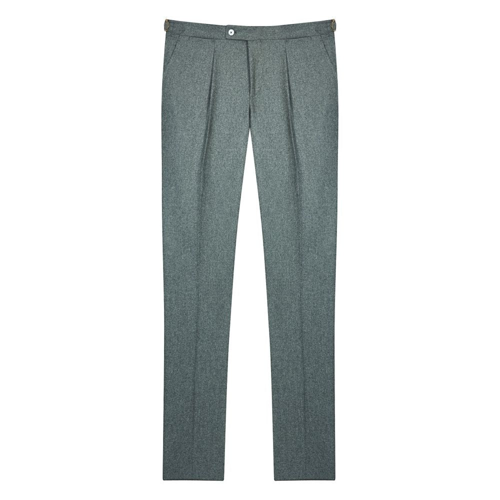 Pantalon gris en laine