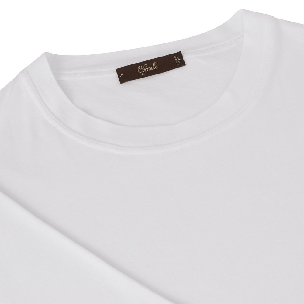 T-shirt en coton blanc