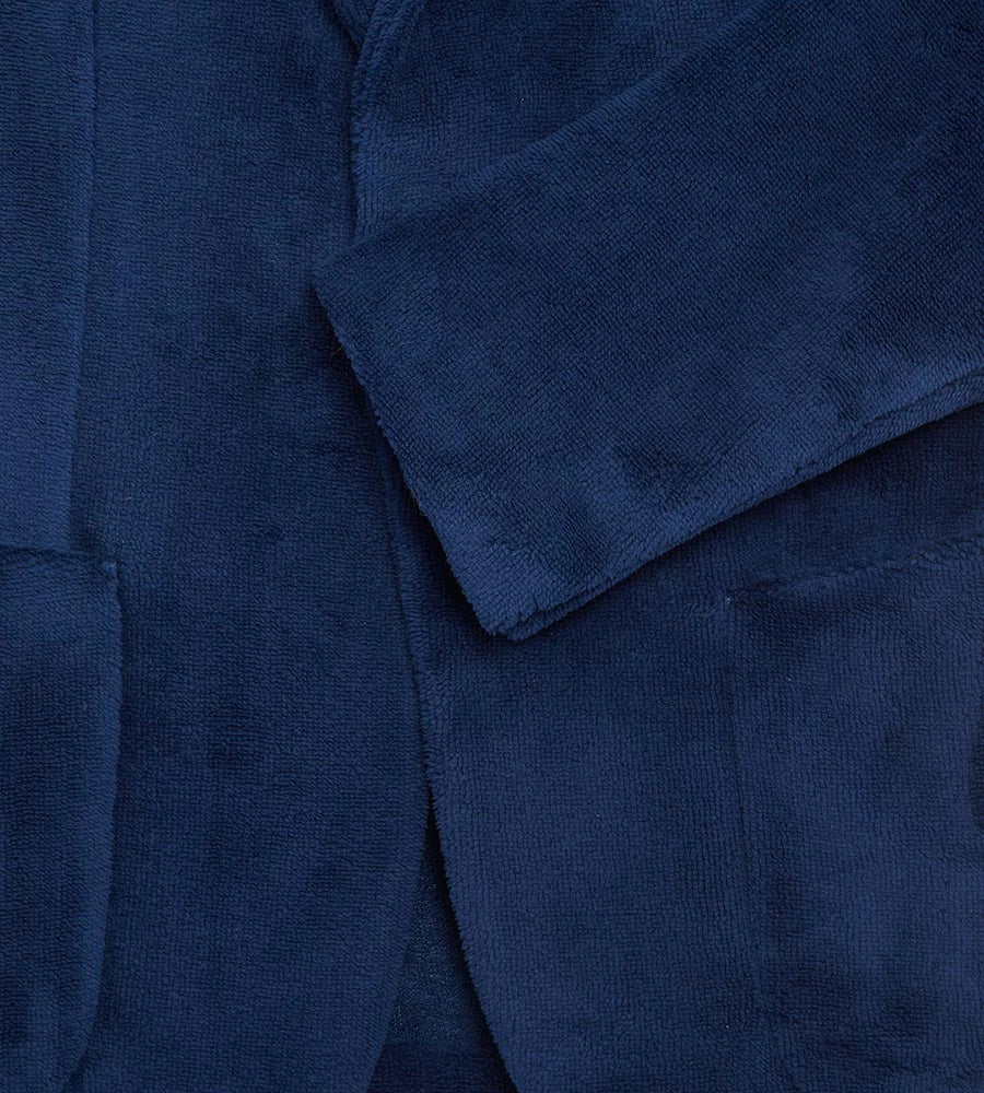 Veste bleu marine en éponge