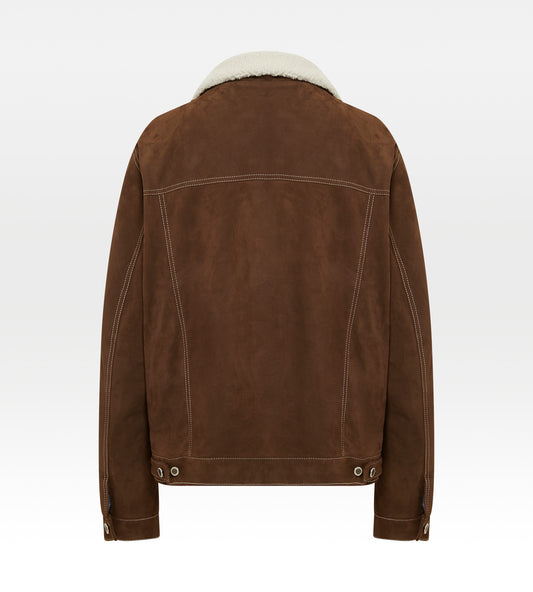 Veste camionneur en daim