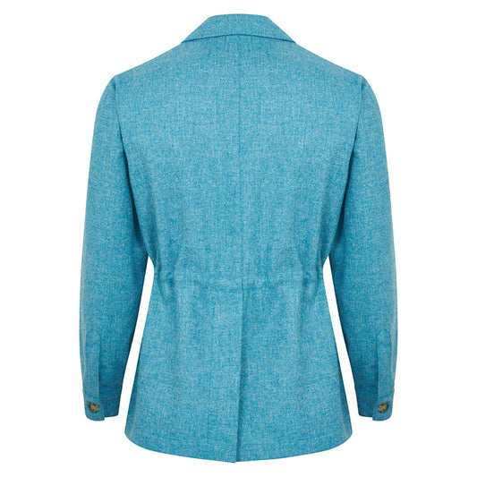 Teba safari en tweed bleu ciel